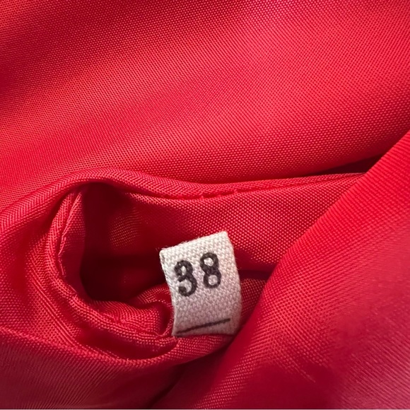 HUCKE European style wool red coat - Picture 8 of 8